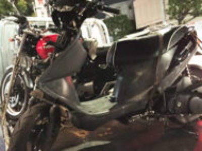 麻布十番で原付バイクのアドレスV125の無料引き取りと処分