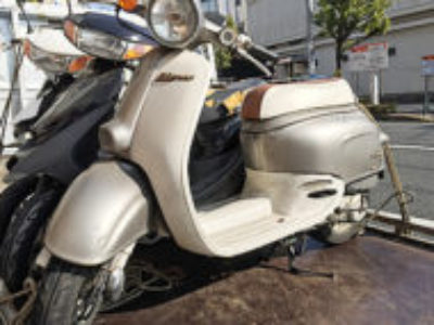 世田谷区三軒茶屋で原付バイクのホンダ ジョルノを無料引き取り処分