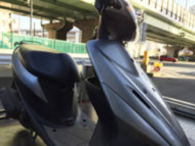 川崎市川崎区で原付バイクのスズキ アドレスV50を無料引き取り処分と廃車