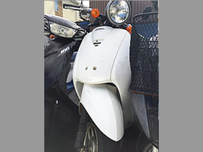 静岡県駿河市でホンダ トゥデイ 4サイクル(白)を無料引き取り処分