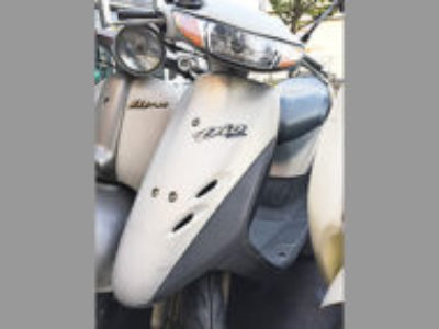 足立区西新井で原付バイクのホンダ ライブDio ホワイト色を無料引き取り処分と廃車