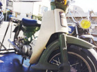足立区西新井で原付バイクのヤマハ タウンメイト50を無料回収処分と廃車手続き代行しました
