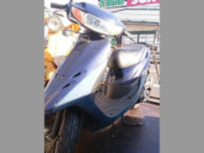 多摩市で原付バイクのホンダ ライブDio パープルを無料引き取り処分と廃車手続き代行