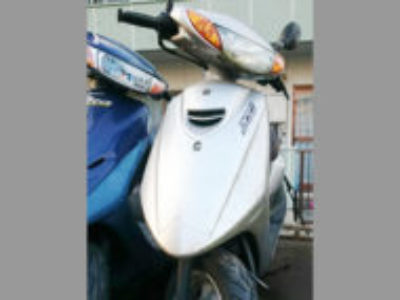 所沢市山口で原付バイクのヤマハ JOG FI シルバーを無料で引き取りと処分しました
