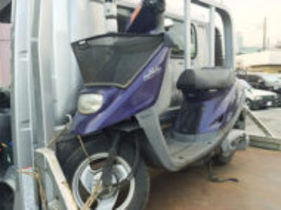 取手市でヤマハ ジョグ ポシェ(パープル)を無料引き取り