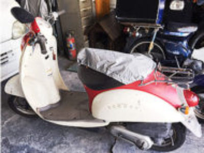 東久留米市で原付バイクのクレアスクーピーを無料引き取り処分と廃車