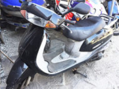 茅ヶ崎市で原付バイクのホンダ リード50(黒色)を無料引き取り処分