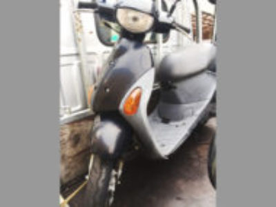 江戸川区東小岩で原付バイク スズキ レッツ4 ブラックの引き取り処分と廃車を無料で行いました！