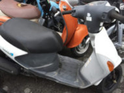 埼玉県川越市で原付バイクのスズキ レッツ2を無料引き取り処分と廃車