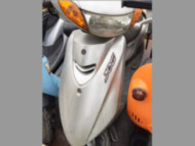 墨田区墨田で原付バイクのホンダ JOG(シルバー)を無料で引き取り処分