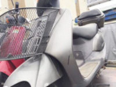 福生市で原付バイクのリード100を無料引き取り処分と廃車
