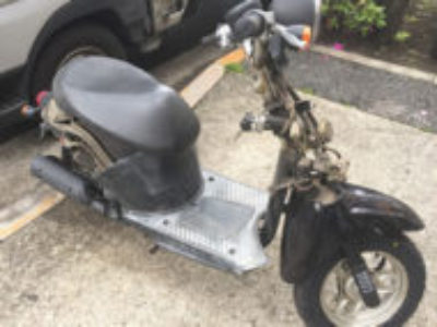武蔵村山市で原付バイクのホンダ トゥデイ(	BA-AF61)を無料引き取り処分と廃棄処分