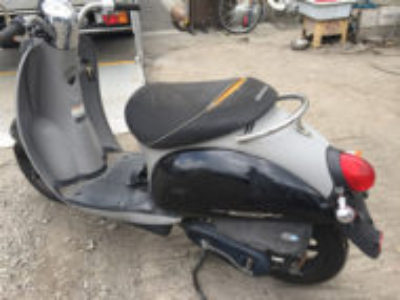 綾瀬市でホンダ クレアスクーピー(黒&グレー)を無料引き取り処分