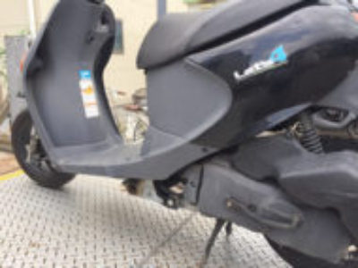浦安市で原付バイクのスズキ レッツ4を無料引き取り処分と廃車