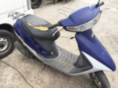 千葉市稲毛区で原付バイクのホンダ スーパーDioを無料引き取り処分