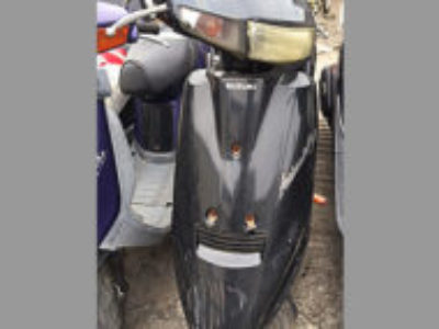 横須賀市で原付バイクのスズキ アドレスV100(黒)を無料で引き取り処分と廃車