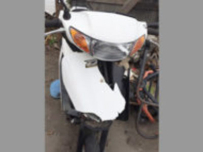 相模原市南区で原付バイクのホンダ Dio(白色)を引き取り処分