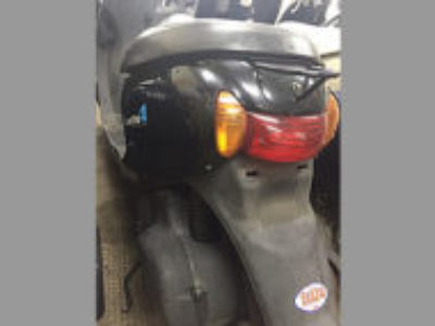 東京都江東区にて原付バイクのスズキ レッツ4の引き取り処分と廃車手続きを無料でやりました！