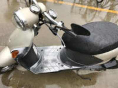 国分寺市東元町で原付バイクのレッツ4パレットを無料引き取り処分