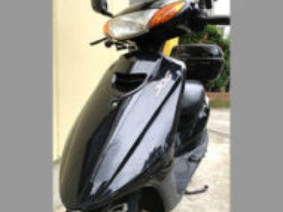 横浜市旭区で原付バイクのヤマハ JOG(黒色)を無料引き取り処分