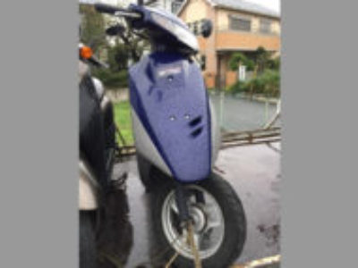 北本市緑の原付バイク ホンダ スーパーDio(ネイビー)を無料で引き取りいたしました！