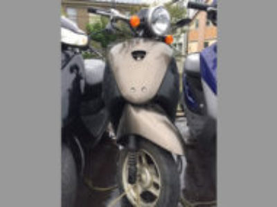 桶川市坂田東で原付バイクのホンダ トゥデイ-2(ペルセウスブラウン)を無料で引き取りと処分をしました