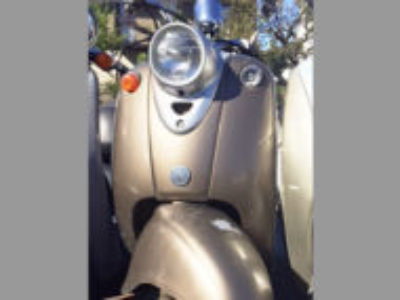 春日部市備後西で原付バイクのヤマハ ビーノ(5AU) マーシャルゴールド色を無料で引き取り