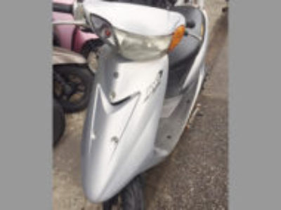 伊奈町小室で原付バイクのヤマハ ジョク50(シルバー)を無料で引き取り処分いたしました！