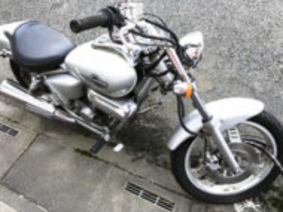 横浜市青葉区市ケ尾町で原付バイクのホンダ マグナ50を無料引き取り処分