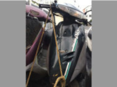 大田区東雪谷(東京)で原付バイク ホンダ スーパーDio SEの引き取りと処分を無料で行いました！