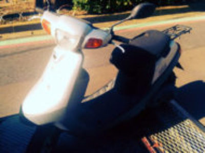 綾瀬市小園でヤマハ アプリオ50 シルバーを無料引き取り