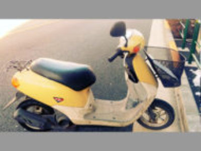 大田区大森西で原付バイクのホンダ Dio Fit(黄色・前カゴ付)の引き取り処分を無料で！(廃車代行なし)