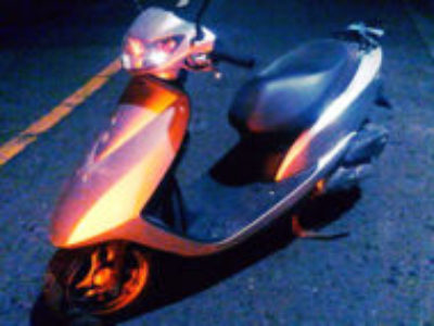 平塚市万田でホンダ Dio(AF62) シルバーメタリックを無料で引き取り処分