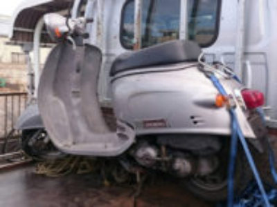 さいたま市中央区大字下落合で原付バイクのホンダ ジョルノを無料引き取りと廃車