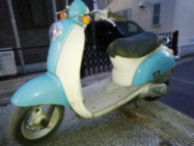 川崎市高津区上作延で原付バイクのホンダ クレアスクーピーを無料で処分と廃車