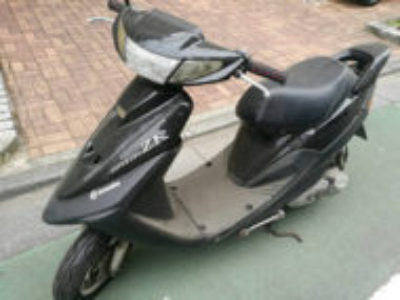 神奈川県厚木市中町でヤマハ スーパーJOG ZR 黒を無料で引き取り処分いたしました