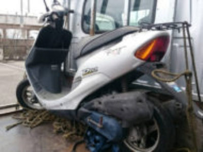 大田原市美原2丁目のホンダ ライブディオ シルバーを無料で引き取り