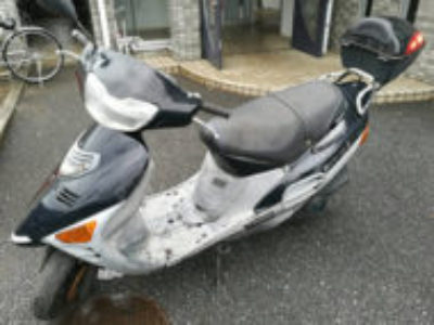 東村山市秋津町4丁目で原付バイクのヴェクスター125を無料で引き取り処分