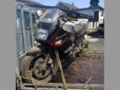 東大和市清水6丁目で750ccバイクのGPX750Rを無料引き取りと廃車