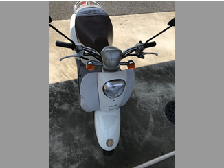 練馬区豊玉北で無料で引き取りしたホンダ クレアスクーピーのグレー&ホワイト色