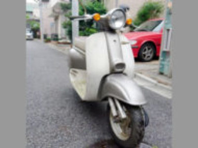 東京の葛飾区西水元で原付バイクのホンダ ジョルノ2ストの引き取りと処分を無料で行いました！