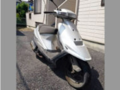 久喜市本町3丁目のスズキ アドレスV100 シルバーを無料で引き取り処分