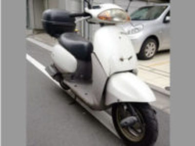 東京都大田区大森北の原付バイク ホンダ タクト2ストを引き取りしました(有料処分、廃車手続き説明)