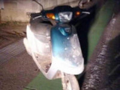 常総市内守谷町でヤマハ JOGアプリオ エメラルドグリーンを無料で引き取りと廃車