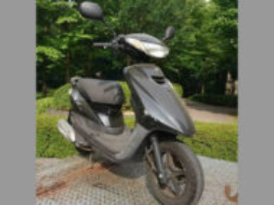 八王子市上柚木2丁目で原付バイクのJOG CE50ZRブラック色を3,000円で引き取りと廃車
