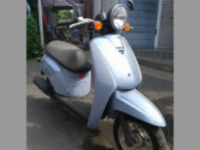 春日部市内牧で原付バイクのホンダ トゥデイ(BA-AF61型) ライトブルーを無料で引き取り