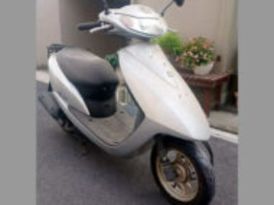 松戸市河原塚のホンダ Dio(4スト) シルバー色を無料で引き取りと廃車