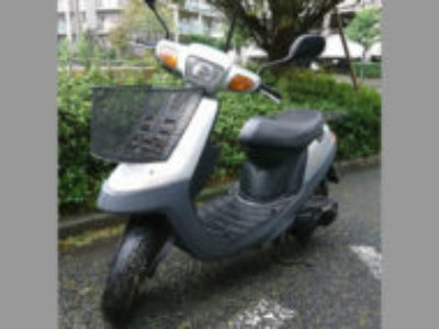 横浜市中区本牧宮原で原付バイクのヤマハ アプリオ シルバーを無料引き取り処分