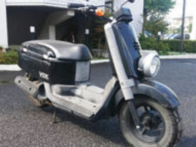 三郷市三郷にある原付バイクのヤマハ VOX(SA31J) ブラックを無料で引き取りいたしました