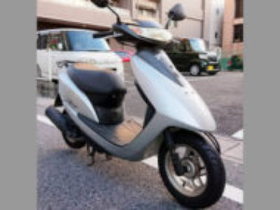 草加市高砂で原付バイクのホンダ Dio4スト シルバーを無料で引き取りと処分しました